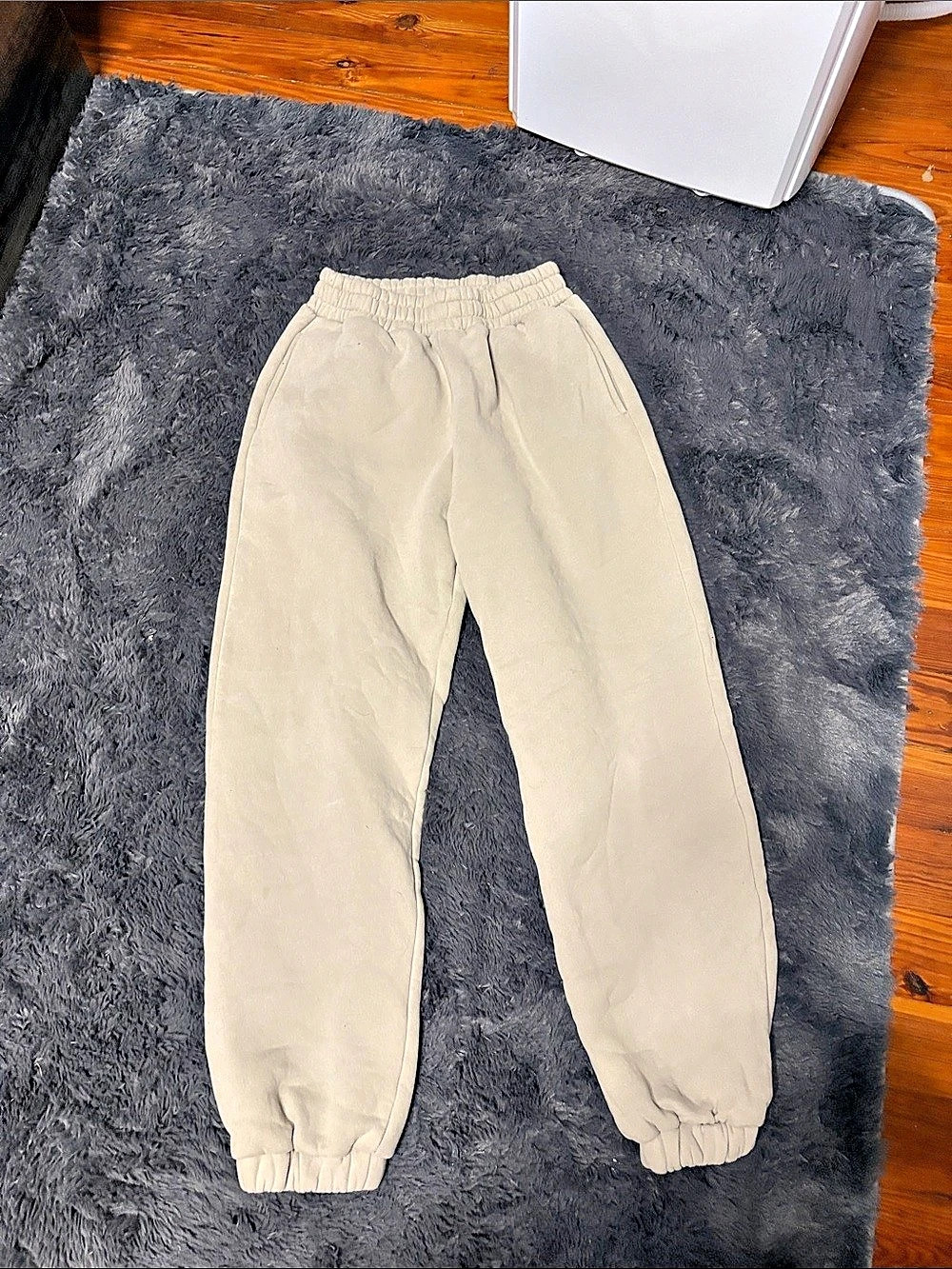 Women's Jogger Pants in cream comfort